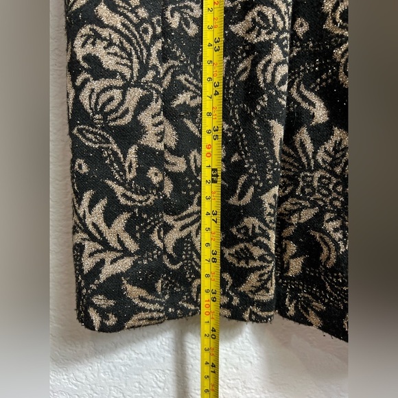 Eliza J Metallic Knit Sheath evening‎ Dress plus size 18w - Picture 6 of 6